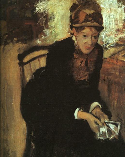 Edgar Degas Portrait of Mary Cassatt